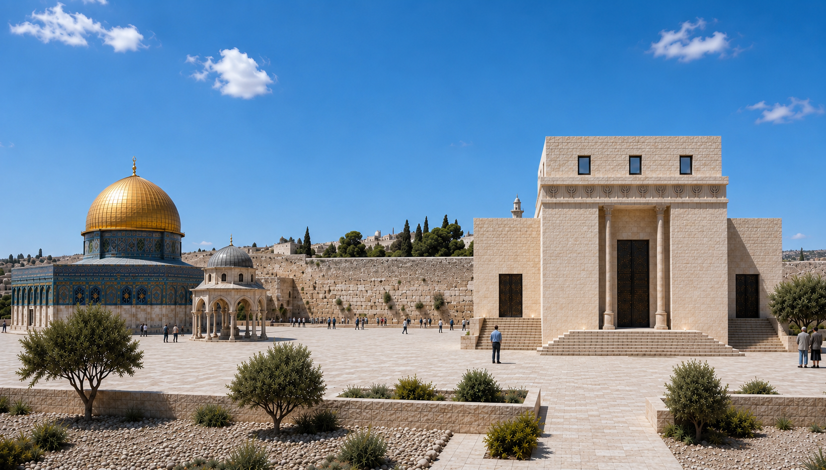 Restoring the Jewish Temple: A Spatial Study